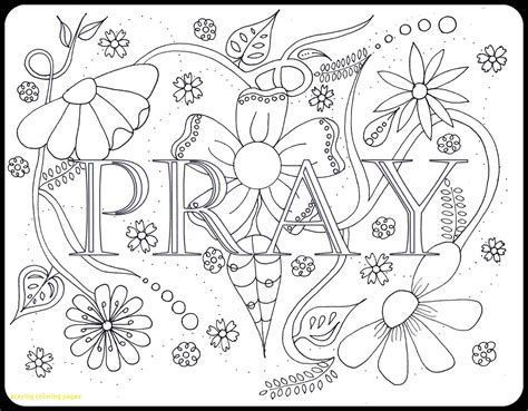 Prayer Coloring Pages Printable